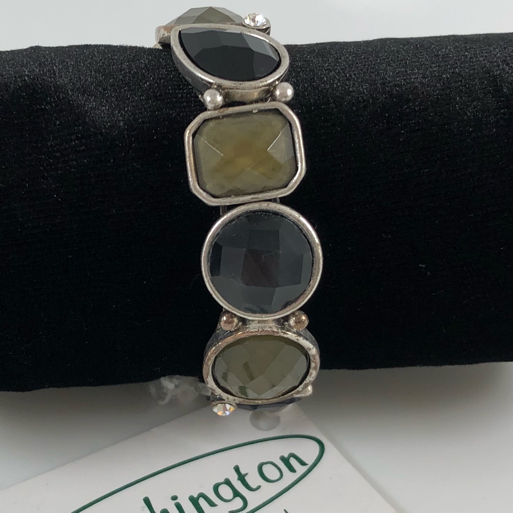 Inset Bead Stretch Bracelet